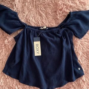 Cute Roxy crop top size S NWT